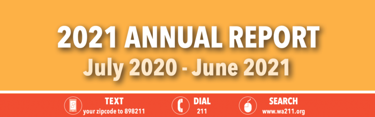 Washington 211 - 2021 Annual Report